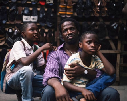 Sope Dìrísù with the Egbo brothers.