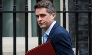 Gavin Williamson, the defence secretary.