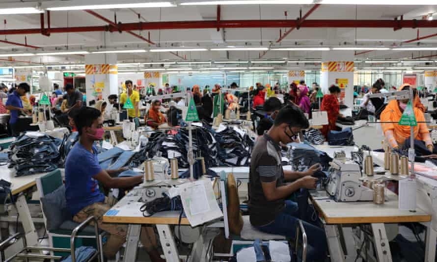 The Natural Denims Ltd factory, which is covered by an international initiative to improve workers’ conditions in Bangladesh.