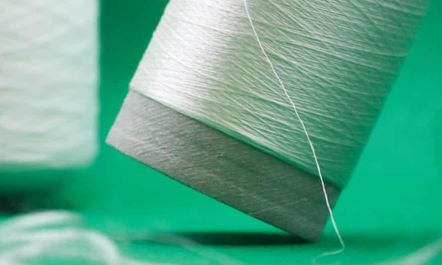 Kelp yarn derived from biomaterials company AlgiKnit