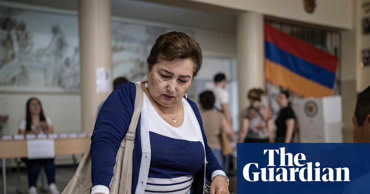 ‘It’s time to move forward’: Armenians vote in election closely watched by Russia and EU