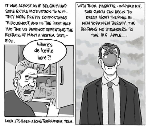 David Squires on … England’s World Cup classic in Mexico and a Trump novelty, panel 7