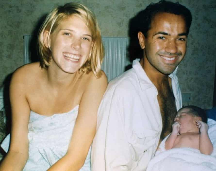 Rachel and André with baby Alex.