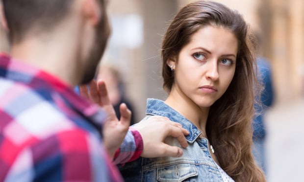 People often fail to report street harassment because of a perception that it isn’t serious enough (posed by models).