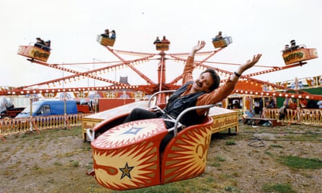 Gerry Cottle, pictured at his funfair in Smuggler’s Way, Wandsworth, London.