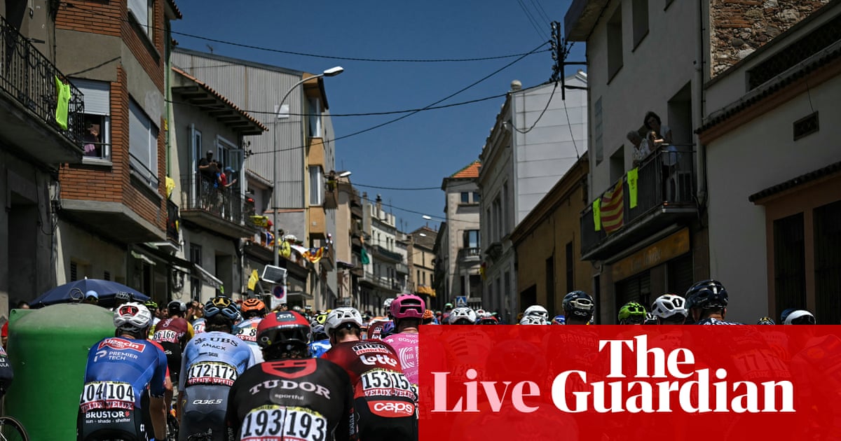 Tour de France 2026: stage three goes ahead without fans amid wildfire threat – live
