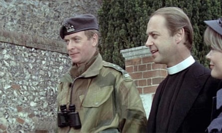 Michael Caine and John Standing in The Eagle Has Landed (1976).