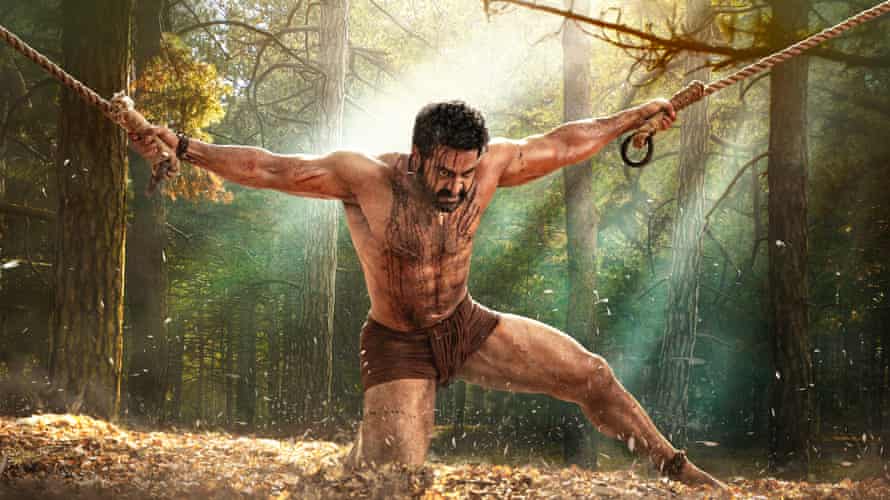 Promotional artwork for the film RRR