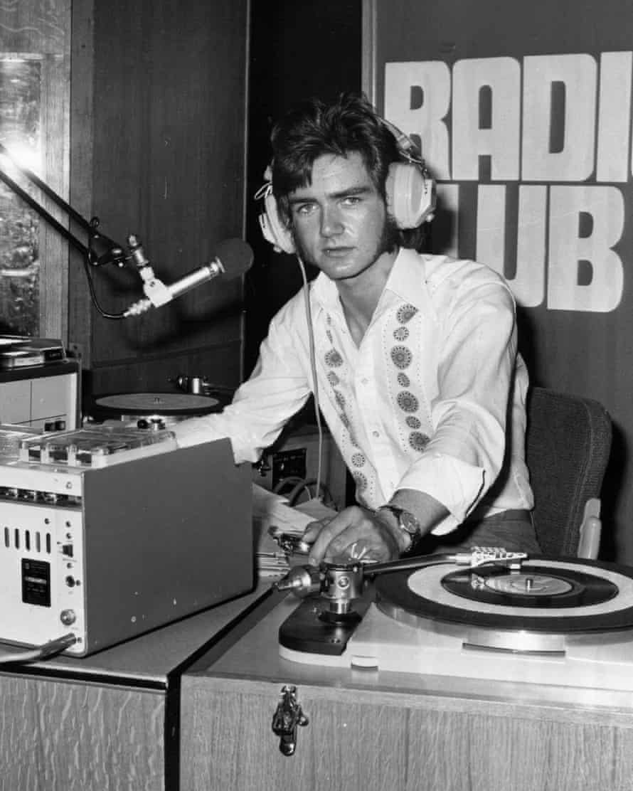 DJing in 1970.