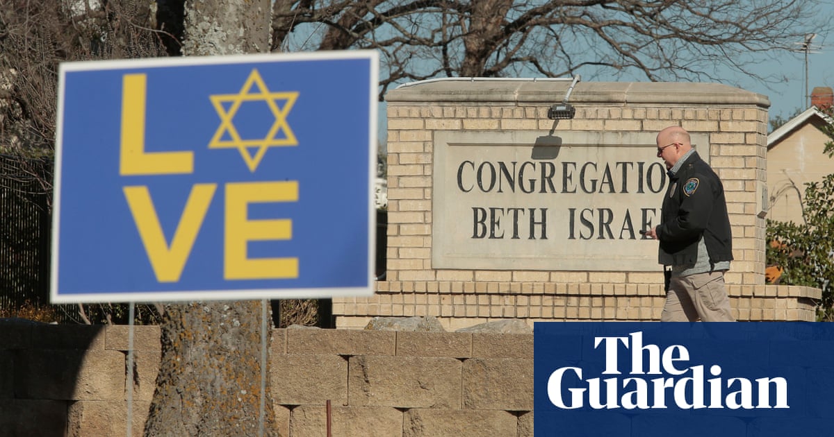 Police arrest two men in UK over Texas synagogue attack