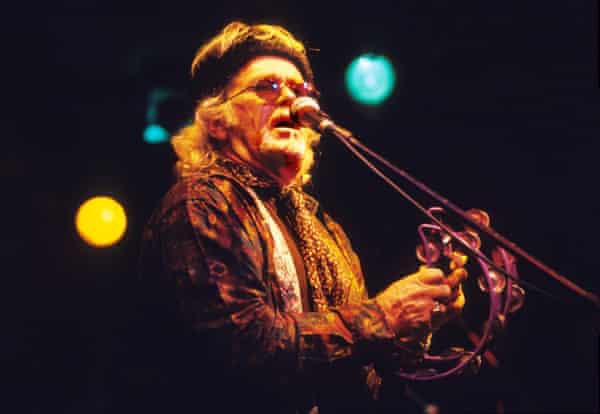 James Lowe performing with the Electric Prunes in 2004.
