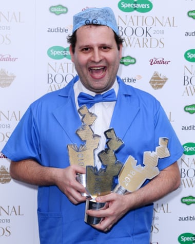 Kay at the the National book awards, London, 2018.