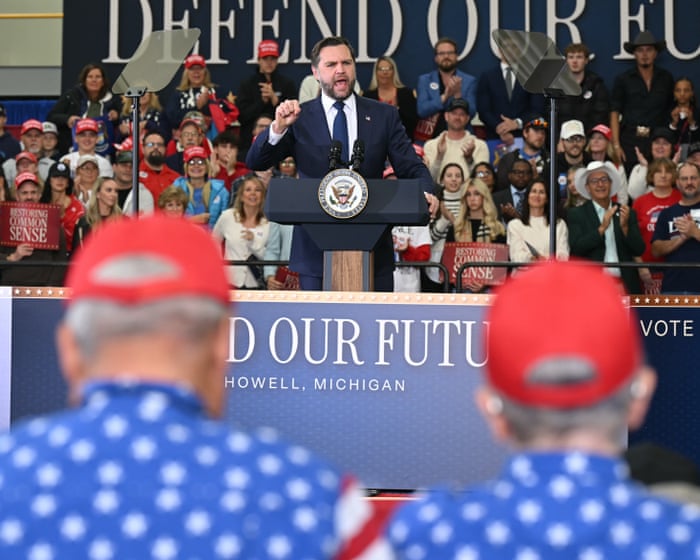 JD Vance steps up extreme attacks on Democratic Senate candidate Abdul El-Sayed
