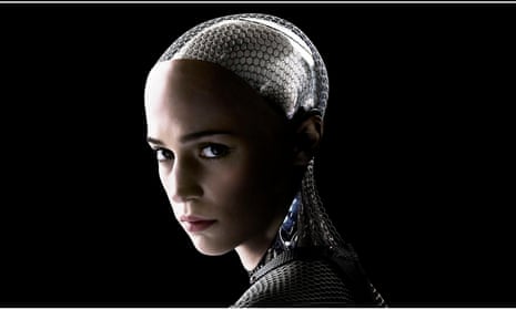 An AI humanoid from the 2014 film Ex Machina. The technology has long featured in Hollywood films but is increasingly becoming part of real life.