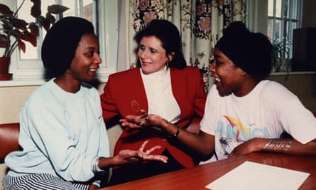 Majorie Wallace (centre) with Jennifer Gibbons (left) and sister June.