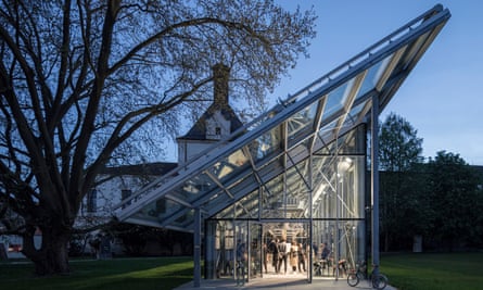 Mendel’s greenhouse in Brno.