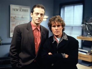 Leslie Grantham and Jonathan Morris in ‘Wild Oats’ - 1993