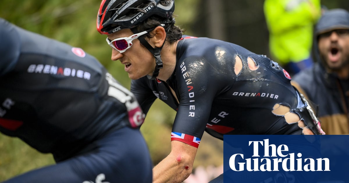 Geraint Thomas out of Giro dItalia after crash leaves rider with broken pelvis