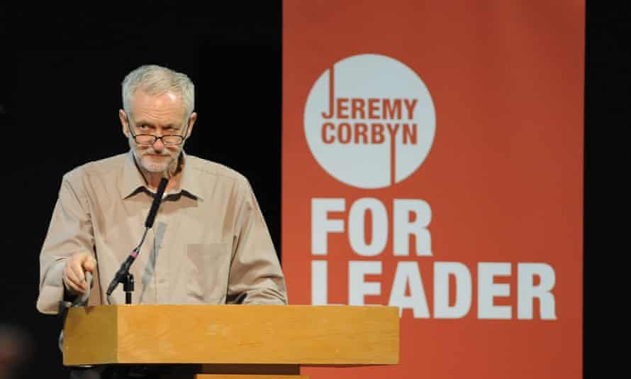 Jeremy Corbyn at a rally at the Royal Armouries in Leeds last week.