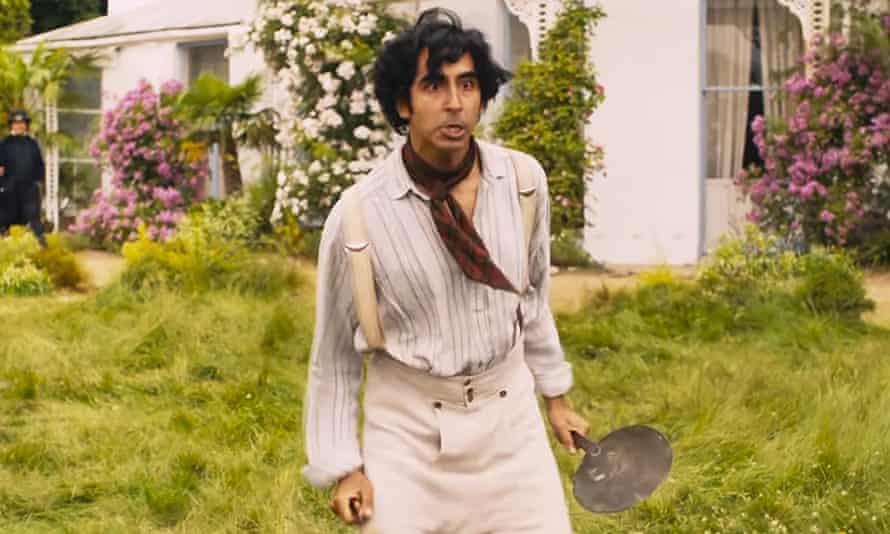 'Savage stenographic mystery' … Dev Patel in David Copperfield;  the novel references Dickens's shorthand system.