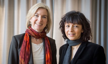 Scientists Jennifer Doudna (left) and Emmanuelle Charpentier.