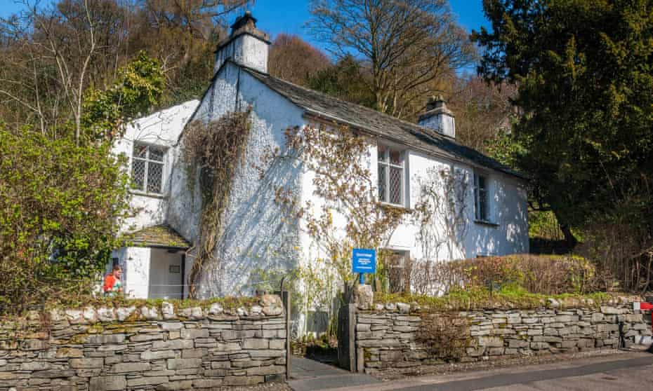 Meeting point between art and everyday existence … William Wordsworth’s former home, Dove Cottage, in Grasmere, Cumbria.