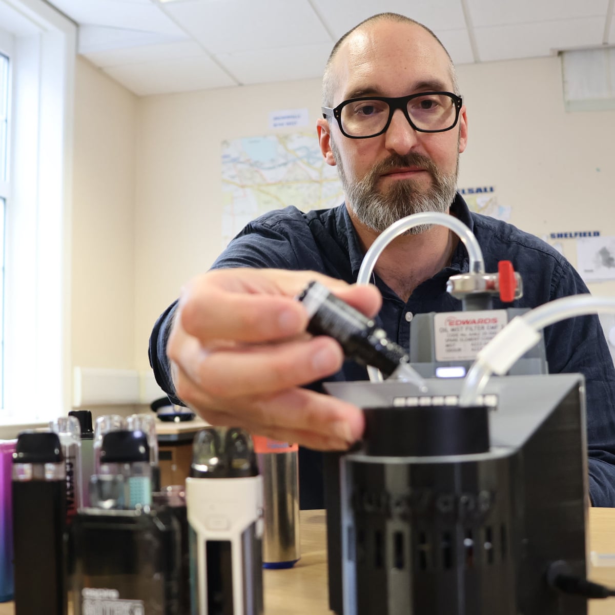 One in six vapes confiscated at English schools spiked with 'zombie drug' | Vaping | The Guardian One in six vapes confiscated at English schools spiked with 'zombie drug' | Vaping | The Guardian