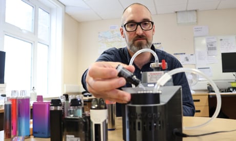 Number of UK adults who vape reaches record level, report finds | Health policy | The Guardian Number of UK adults who vape reaches record level, report finds | Health policy | The Guardian