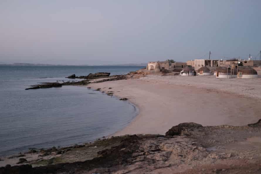 The village of Qeel on Hegam island.