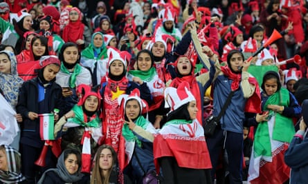 Around 500 female fans were allowed to attend the Asian Champions League final between Persepolis and Kashima Antlers in Tehran this month.