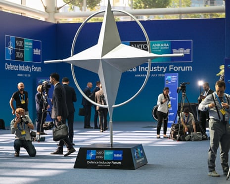 Preparations for the 36th Nato Heads of State and Government Summit, hosted by Turkey.