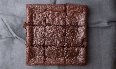 Tom Hunt’s brownies made with spent espresso grounds.