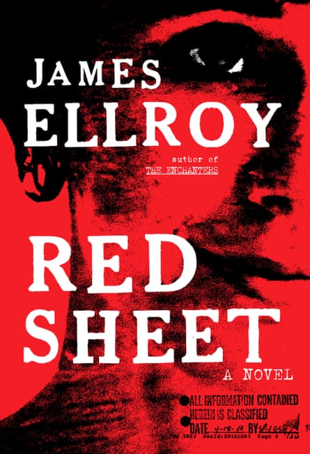 James Ellroy – Red Sheet cover art