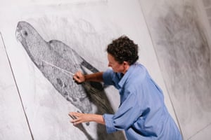 Lucienne Rickard erases the swift parrot.