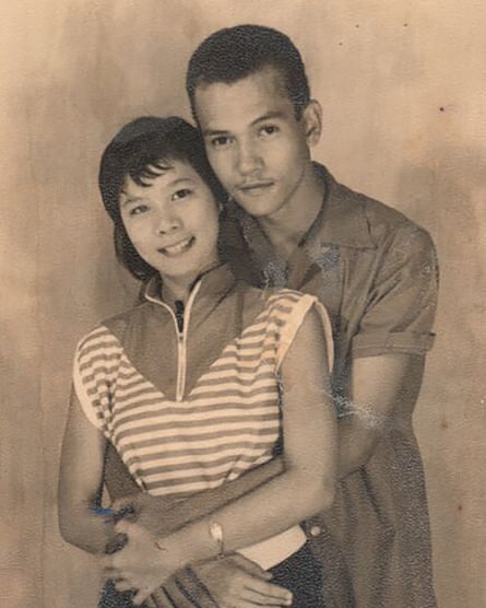 With Vincent Chin in the early 60s.