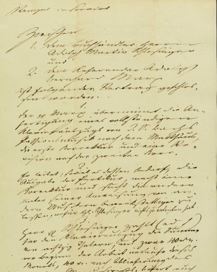 The 1829 contract for the publication of Bach’s St Matthew Passion