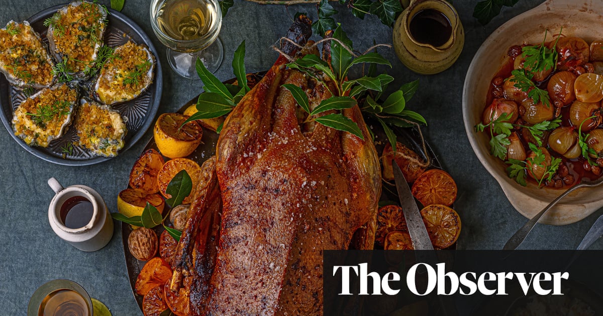 simon hopkinson’s christmas lunch recipes | food