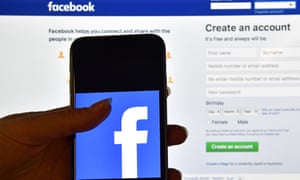 Facebook screens
