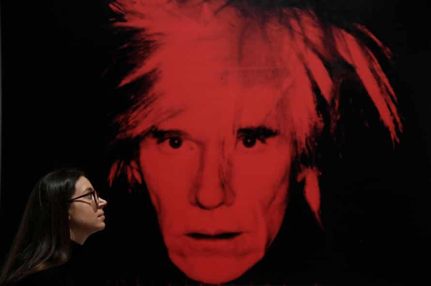 Fame-obsessed but unknowable … Self-Portrait by Andy Warhol.