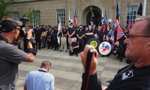 A Neo-Nazi group photo