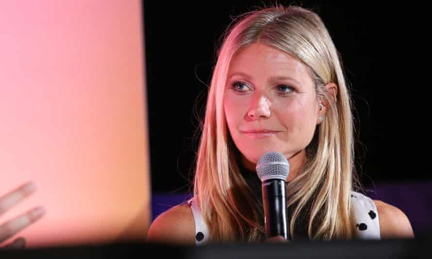 Whiff queen … Gwyneth Paltrow.