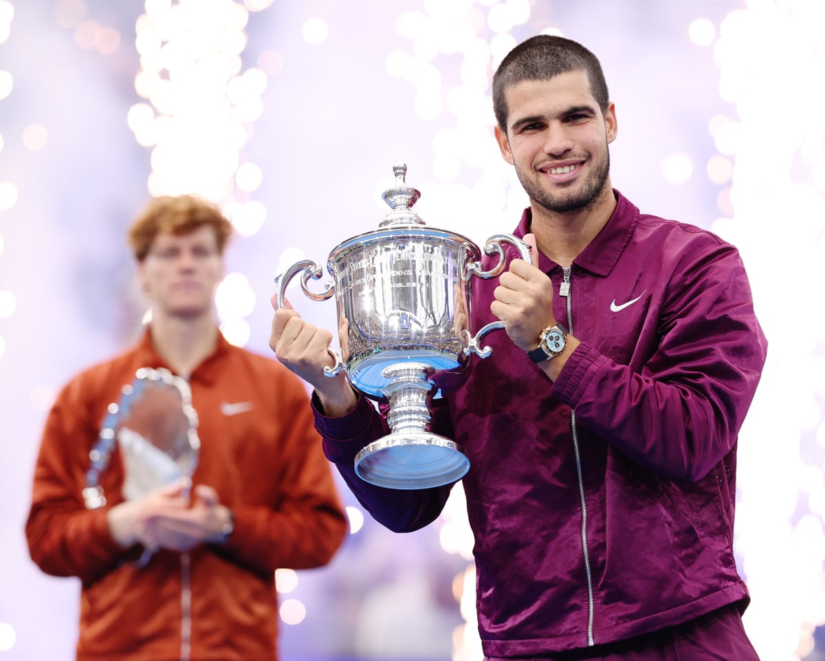 Carlos Alcaraz savours 'best tournament' of his career after claiming second US Open title | US Open Tennis 2025 | The Guardian