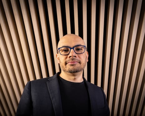 Demis Hassabis at Google's offices in London