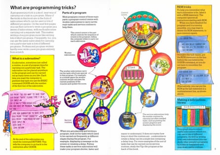 A spread from Usborne’s Guide to Programming Tricks &amp; Skills.