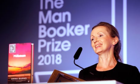 The Duchess Of Cornwall Presents The Man Booker Prize 2018LONDON, ENGLAND - OCTOBER 16: Writer Anna Burns accepts the Man Booker Prize for Fiction 2018, the prize’s 50th year, at the Guildhall on October 16, 2018 in London, England. (Photo by Frank Augstein - WPA Pool/Getty Images)