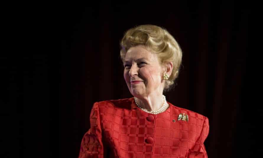 Conservative Icon Phyllis Schlafly, who died in 2016.