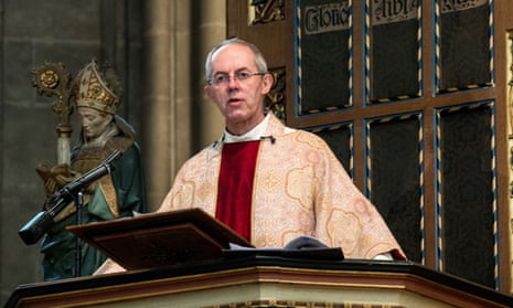 The review criticises the office of Justin Welby, the archbishop of Canterbury.