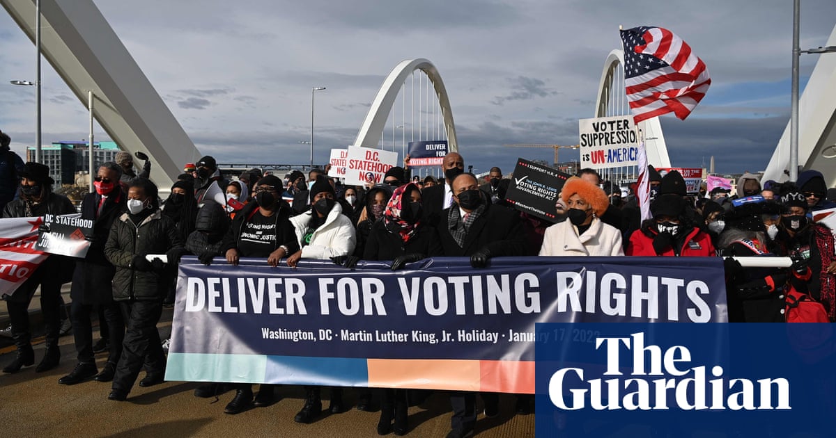 MLK’s family and activists honor civil rights leader with voting rights march