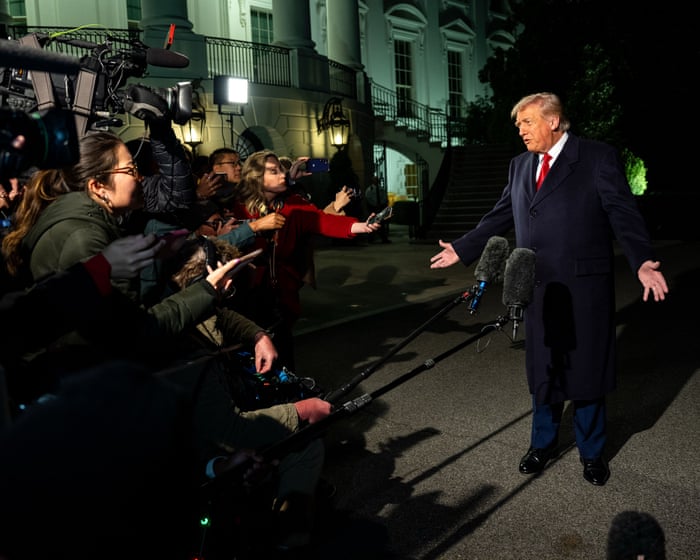 In his first term, Donald Trump called journalists the enemy. This time around, he’s treating us like one | Betsy Reed