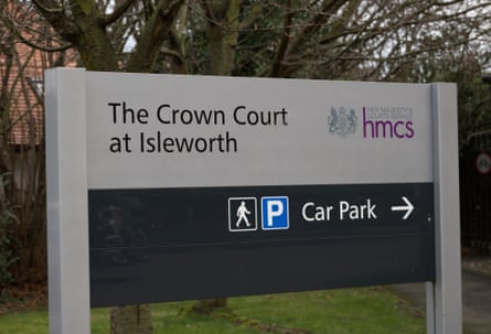 ‘I decided to plead guilty so the whole thing could be finished’ … Isleworth Crown Court, where Maria received a four-month suspended sentence